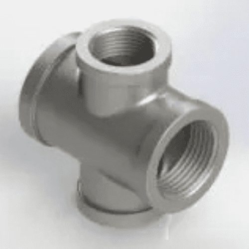 Bản vẽ Co chữ thập giảm ren