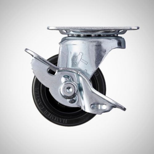 Bản vẽ bánh xe đẩy xoay có khóa Bánh xe đẩy xoay có khóa